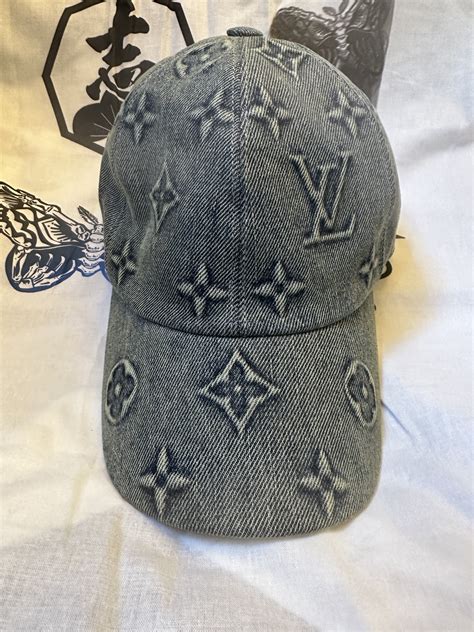 denim louis vuitton hat|Louis Vuitton denim 2022.